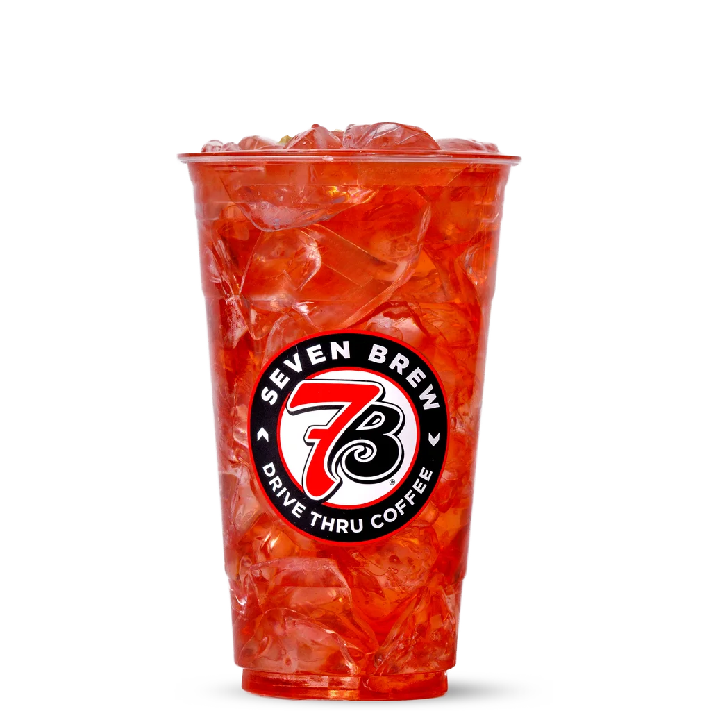 7brew Georgia Peach 7 Fizz Soda